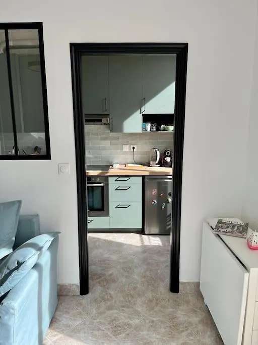 2 Pieces Cocooning Pres Du Port/Gare Riquier Apartment Nice