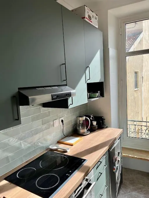 2 Pieces Cocooning Pres Du Port/Gare Riquier Apartment Nice